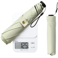 【新品】 超軽量 125g 日傘 折りたたみ傘 完全遮光 晴雨兼用 レディース 男女兼用 サイズ大きめしっかり丈夫な 0