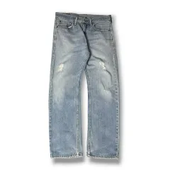 (32) リーバイス505 32x30 インディゴ デニム パンツ