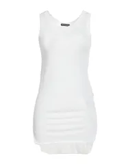 アン ドゥムルメステール レディース トップス シャツ ANN DEMEULEMEESTER タンクトップ White ホワイトのサムネイル