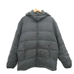 エドウィン EDWIN ダウン ジャケット フード シンプル XL グレー 灰 /KT1のサムネイル