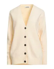 ジル・サンダー レディース アウター カーディガン JIL SANDER カーディガン Off White オフホワイトのサムネイル