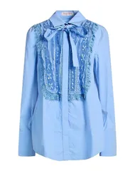 ヴァレンティノ レディース トップス シャツ VALENTINO GARAVANI シャツ Azure Blue ブルーのサムネイル