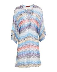 Missoni Women's Swimsuit Bottoms Only, MISSONI Beach Dress, Light Blue