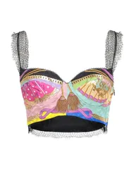 ヴェルサーチ レディース トップス シャツ VERSACE トップス Black ブラックのサムネイル