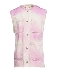エムエスジイエム レディース アウター ジャケット・ブルゾン MSGM デニムブルゾン Pink ピンクのサムネイル