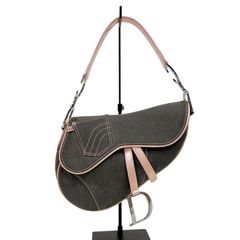Christian Dior サドルバッグ グレーピンク Christian Dior サドルバッグ グレーピンク - メルカリ