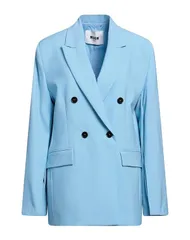 エムエスジイエム レディース アウター ジャケット・ブルゾン MSGM テーラードジャケット Sky Blue ブルーのサムネイル