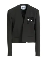 エムエスジイエム レディース アウター ジャケット・ブルゾン MSGM ブルゾン Black ブラックのサムネイル