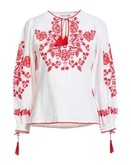 アンティックバティック レディース トップス シャツ ANTIK BATIK トップス White ホワイトのサムネイル