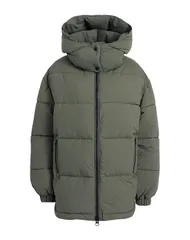 セイブ ザ ダック レディース アウター ジャケット・ブルゾン SAVE THE DUCK パファージャケット Military Green グリーン