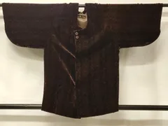 平和屋着物＃和装コート　更紗花間道　ベロア　CABF1204in