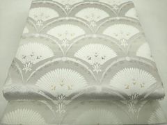 masa 様専用 薄いグレーの貝模様 袋帯 夏帯 - メルカリ