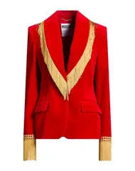 モスキーノ レディース アウター ジャケット・ブルゾン MOSCHINO テーラードジャケット Red レッドのサムネイル