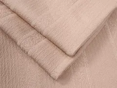 平和屋着物●上質な色無地　花唐草間道地紋　虹色　正絹　逸品　CABE2668yc