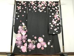 振袖 金駒 金彩 紋意匠 桜 身丈170cm HKT090 - メルカリ