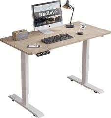 ♢特価♢Radlove 電動昇降式デスク 幅120cmホワイト - メルカリ