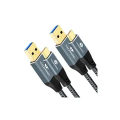【新品】 Thzzhnno USB A - USB Cケーブル 3.3フィート 2本パック USB 3.1 USB 3.2 Gen2 10Gbps データ転送 Coed Samsung Galaxy/iPhone/MacBook Pro/iPad Pro用 1