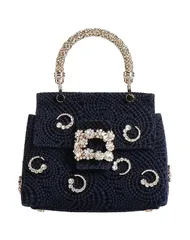 ロジェ・ヴィヴィエ レディース バッグ ROGER VIVIER ハンドバッグ Navy ネイビー