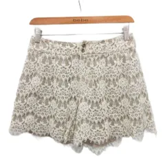 グレースクラス GRACE Class ショートパンツ ハーフパンツ ショーパン レース 36 ベージュ 0701 0111 ■YHS10のサムネイル