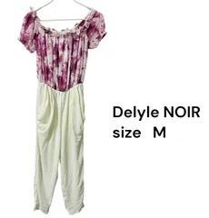 No.346 (♡)Delyle NOIR   フラワー オールインワン ギャル 平成