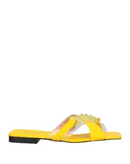 ポリーニ レディース シューズ サンダル POLLINI サンダル Yellow イエローのサムネイル