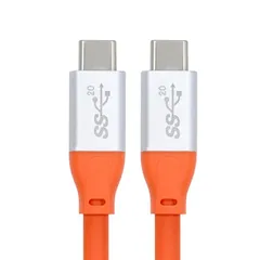 【新品】 xiwai USB3.2 Gen 2 Type-C オス - USB C オス 充電およびデータケーブル 6.6フィート、20Gbps ハイフレックス ウルトラソフト 100W 8K 5K 4K モニターディスプレイ USB4.0 ハイパースーパ 1
