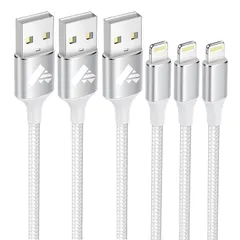【新品】 iPhone 充電ケーブル 【1M 3本セット】ライトニングケーブル MFi認証 Lightning ケーブル ナイロン編み アイフォン 充電コード 急速充電 iPhone14 13 12 11 Pro Max XR XS SE 8 7 Plus 0