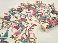 メキシコ オアハカ産 オトミ刺繍 タペストリー - メルカリ