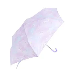 【新品】 [アリサナ]arisana 折りたたみ傘 キッズ 女の子 傘 手開き 子供傘 キッズ ジュエリー キャンディー 柄 収納袋付き お名前タグ付き ユニコーンLavender 55cm 1