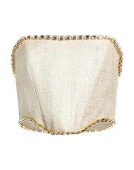 エリザベッタフランキ レディース トップス シャツ ELISABETTA FRANCHI ビスチェ Platinumのサムネイル