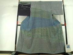 これからの季節に有松鳴海絞り ターコイズ羽織 単衣 - メルカリ