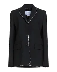 エムエスジイエム レディース アウター ジャケット・ブルゾン MSGM テーラードジャケット Black ブラックのサムネイル