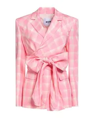 エムエスジイエム レディース アウター ジャケット・ブルゾン MSGM テーラードジャケット Pink ピンクのサムネイル
