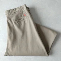 ■古着 Dickies ディッキーズ 874KH ワークパンツ チノ ORIGINAL FIT ベージュ実寸W38L32【D1772】