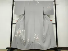 【着物のみ】加賀友禅　訪問着　百貫達雄 作　落款　枝花文 2026年最新】百貫華峰の人気アイテム - メルカリ