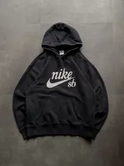NIKE SB ロゴ プルオーバーパーカー XXL ブラック 裏起毛