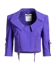 モスキーノ レディース アウター ジャケット・ブルゾン MOSCHINO ブルゾン Purple パープルのサムネイル