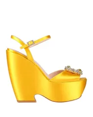 ロジェ・ヴィヴィエ レディース シューズ サンダル ROGER VIVIER サンダル Yellow イエロー