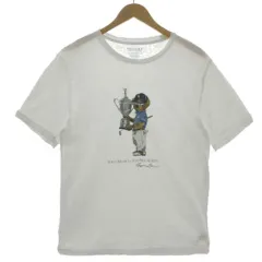 ポロゴルフ ラルフローレン POLO GOLF RALPH LAUREN ポロベアプリントTシャツ 781869117001 ロゴプリント 半袖 コットン ホワイト 白 M