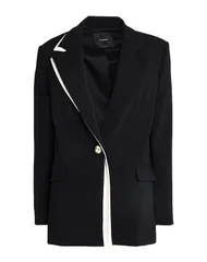 ピンコ レディース アウター ジャケット・ブルゾン PINKO テーラードジャケット Black ブラックのサムネイル