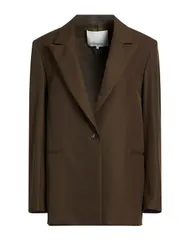 スリーワンフィリップリム レディース アウター ジャケット・ブルゾン 31 PHILLIP LIM テーラードジャケット Dark Brown ブラウンのサムネイル