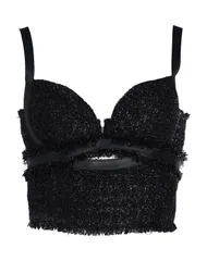 ヴェルサーチ レディース トップス シャツ VERSACE ビスチェ Black ブラックのサムネイル