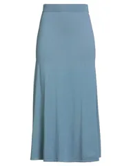 フェデーリ レディース ボトムスカート FEDELI ロングスカート Blue Gray グレー