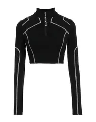 バルマン レディース トップス シャツ BALMAIN トップス Black ブラックのサムネイル