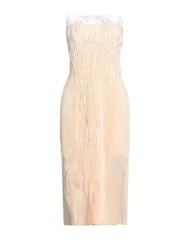 エルマンノ シェルヴィーノ レディース トップス ワンピース ERMANNO SCERVINO ひざ丈ワンピース Beige ベージュのサムネイル