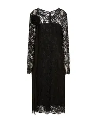 エルマンノ シェルヴィーノ レディース トップス ワンピース ERMANNO SCERVINO チューブドレス Black ブラックのサムネイル