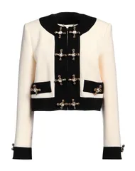 モスキーノ レディース アウター ジャケット・ブルゾン MOSCHINO ブルゾン Ivory アイボリーのサムネイル