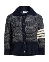 トムブラウン レディース アウター カーディガン THOM BROWNE カーディガン Midnight Blue ブルーのサムネイル