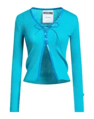 モスキーノ レディース アウター カーディガン MOSCHINO カーディガン Turquoise Blue ブルーのサムネイル