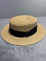 極美品】Borsalino ボルサリーノ カンカン帽 ストローハット 59 - メルカリ
